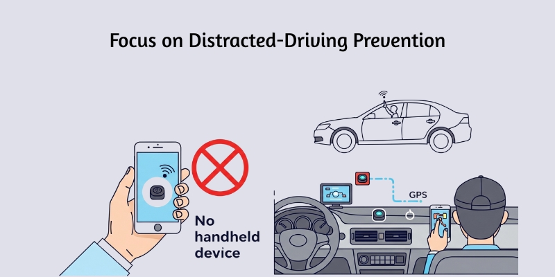 Focus on Distracted-Driving Prevention